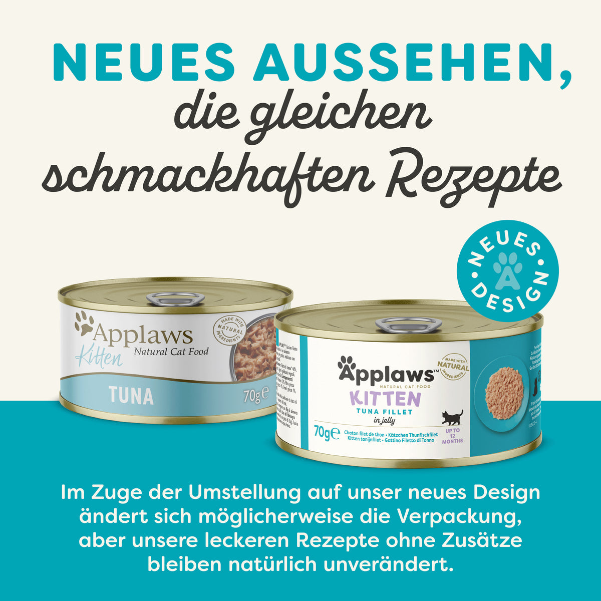 APPLAWS Dose Kätzchen Thunfisch 70g