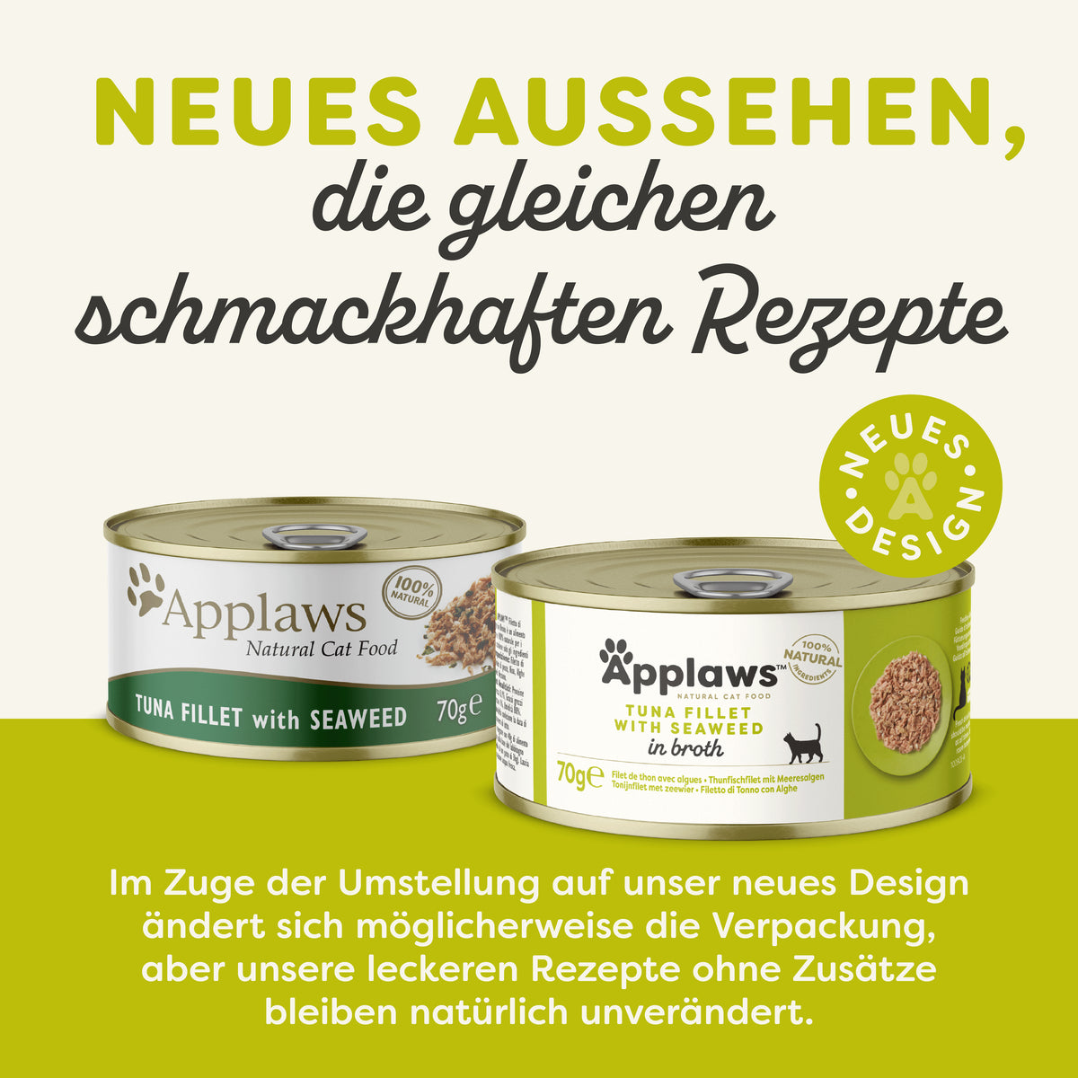 APPLAWS Dose Thunfischfilet Algen