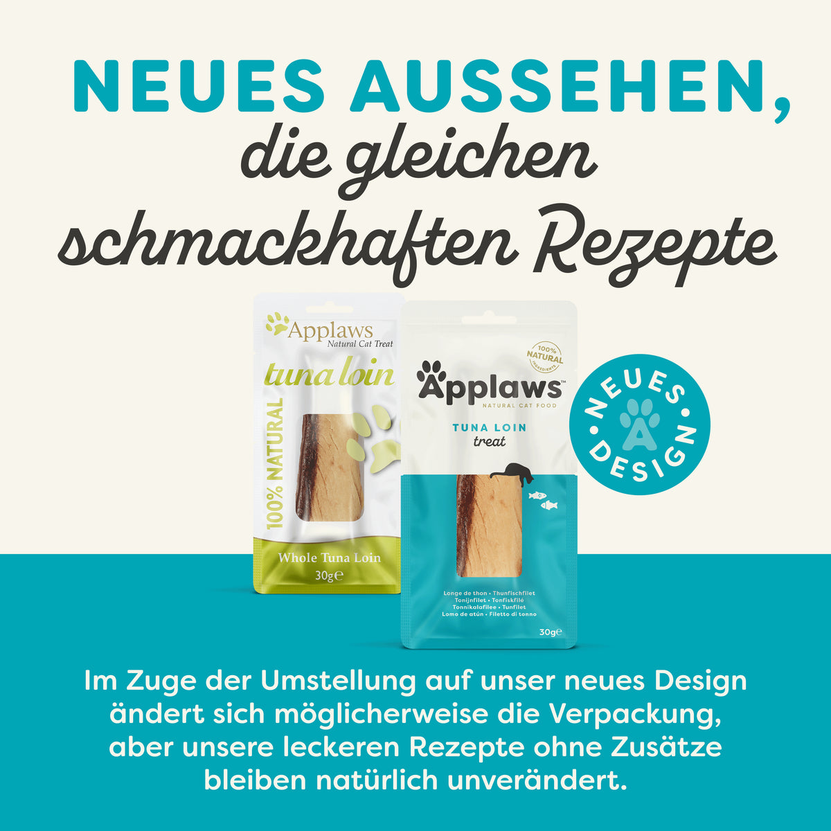 APPLAWS Beutel Thunfischfilet Rücken 30g