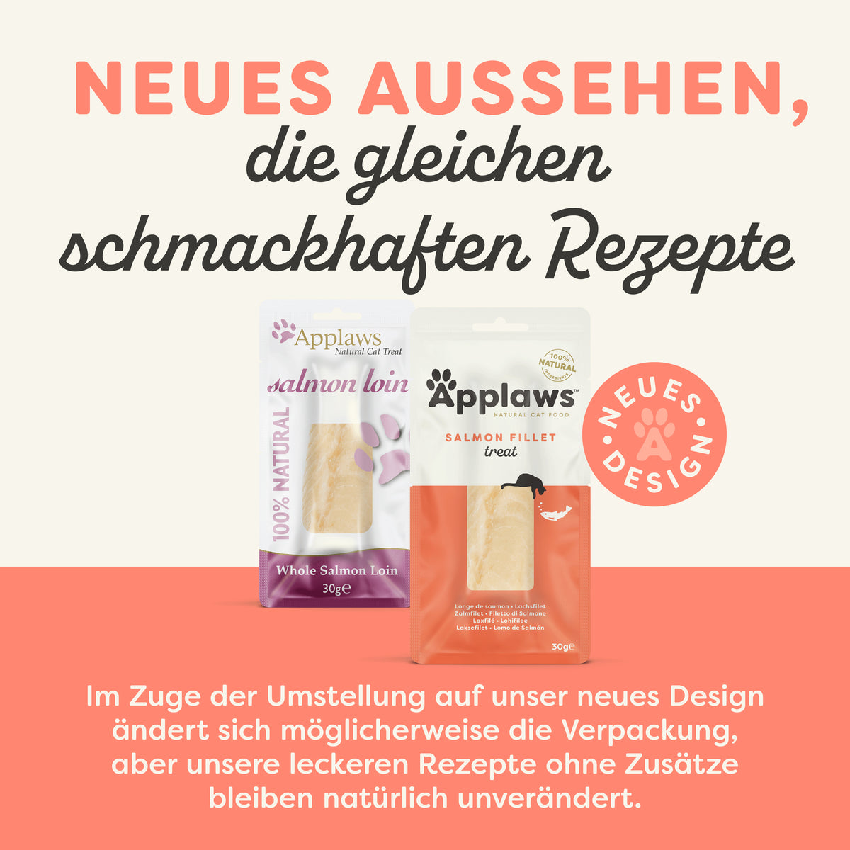 APPLAWS Beutel Lachsfilet 30g