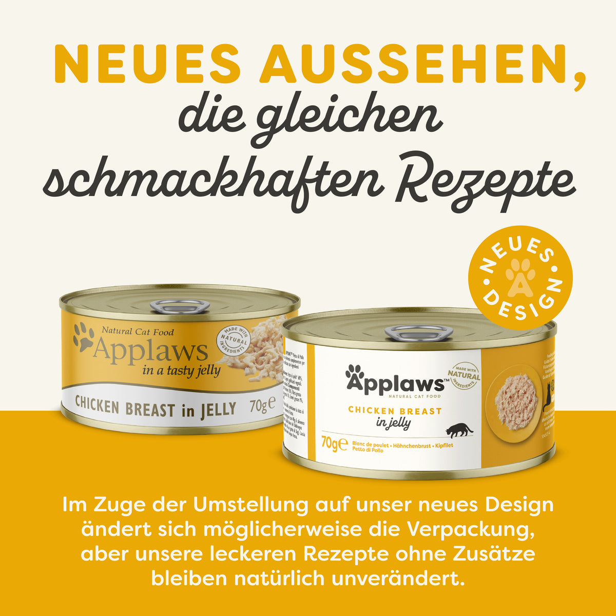 APPLAWS Dose Jelly Weiss de Huhn 70g