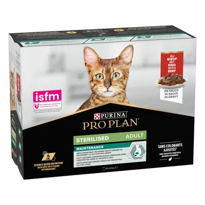 PURINA PRO PLAN Cat Sterilised Adult Maintenance 10 x 85 g