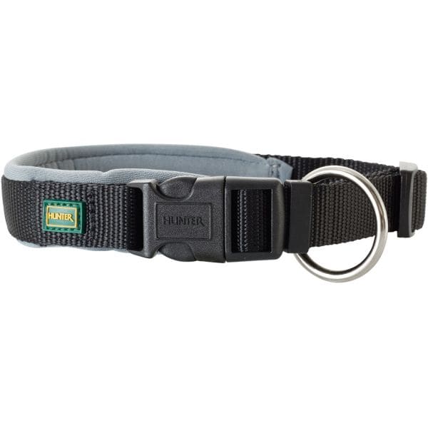 HUNTER Collier Néoprène Vario Plus Noir/Gris