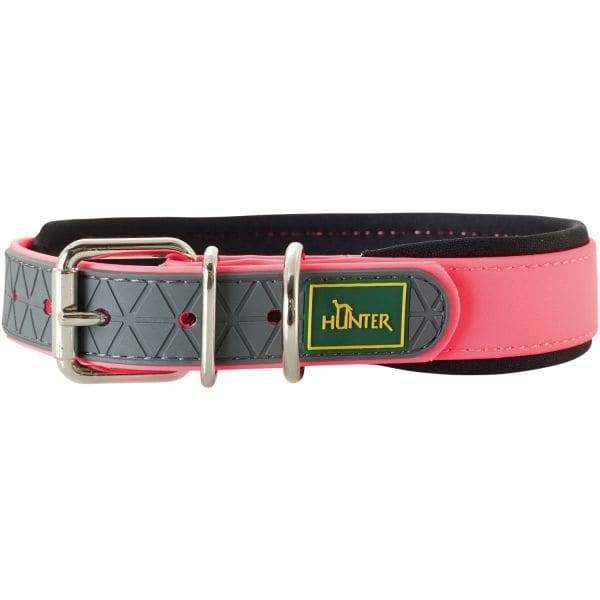 HUNTER Collier Convenience Comfort Rose Fluo