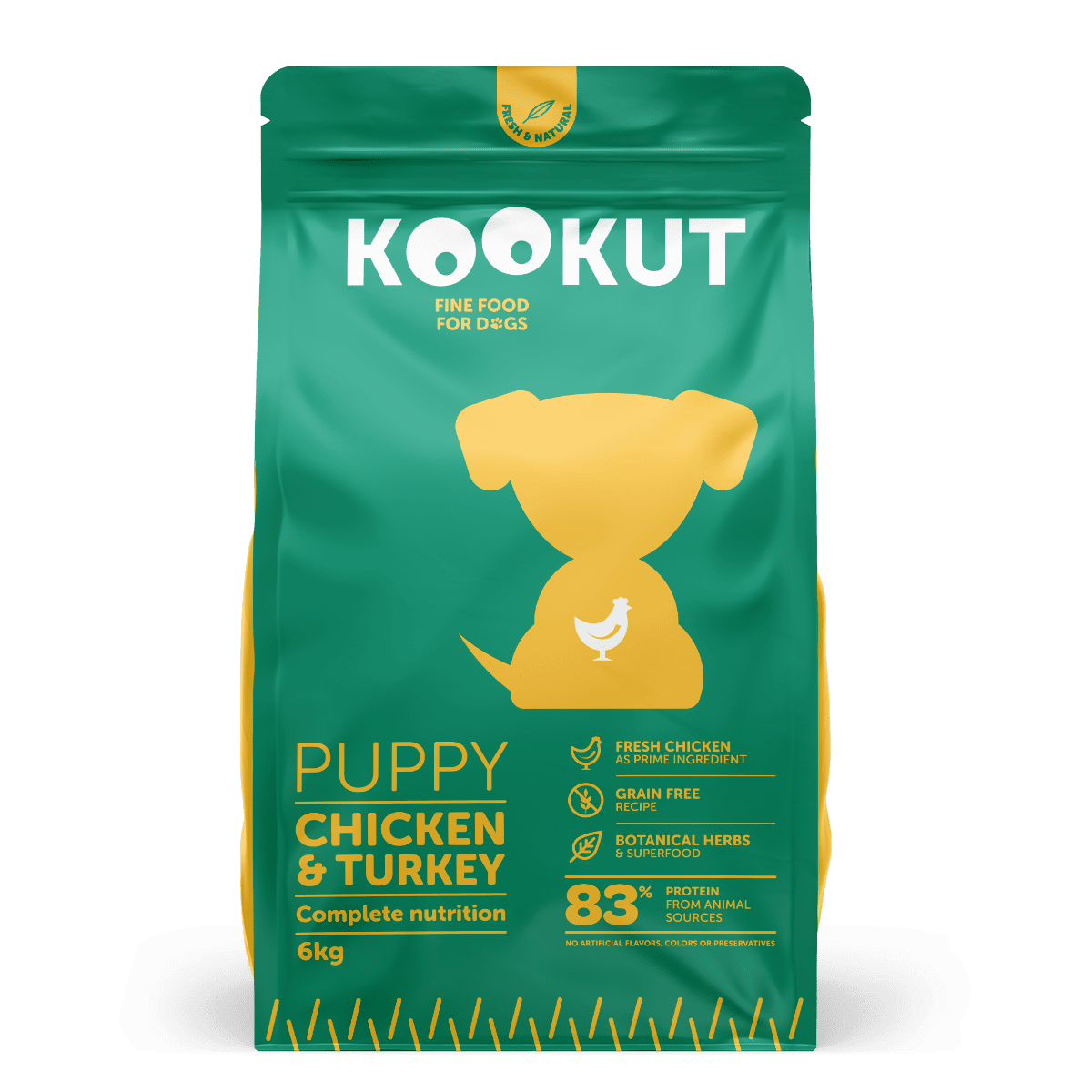 KOOKUT Puppy Chicken Turkey