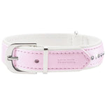 HUNTER Collier Modern Art Luxury Rose/Blanc