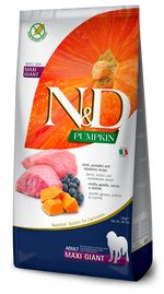 FARMINA ND Potiron Chien Giant Agneau Myrtille 12kg