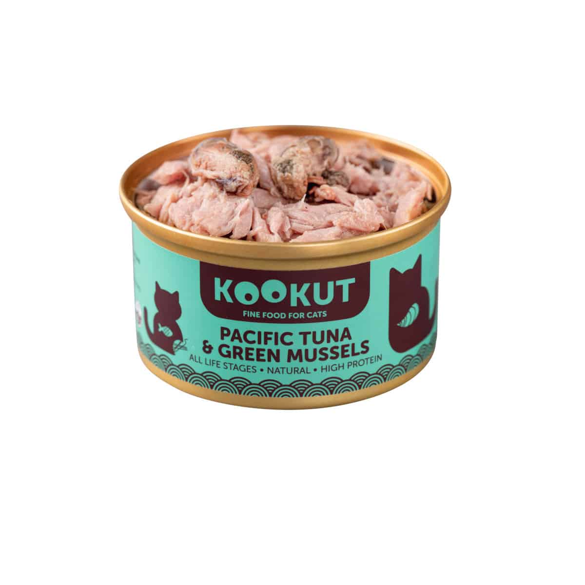 KOOKUT Pacific Tuna Green Mussels 70g