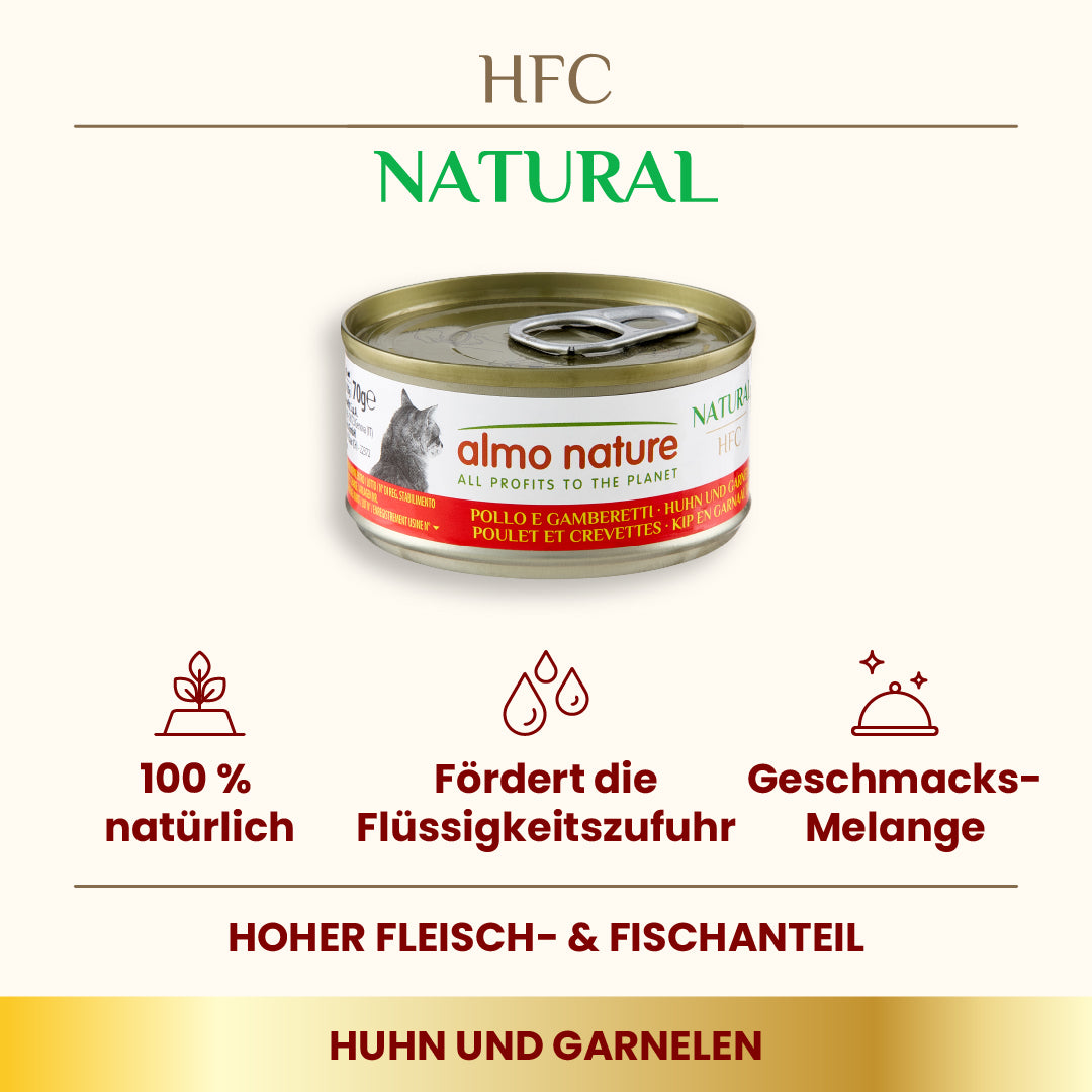 ALMO NATURE Dose HFC Natural Huhn Garnele