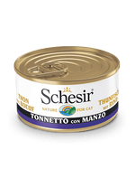 SCHESIR Boîte Eau de Cuisson Thon Boeuf 85g