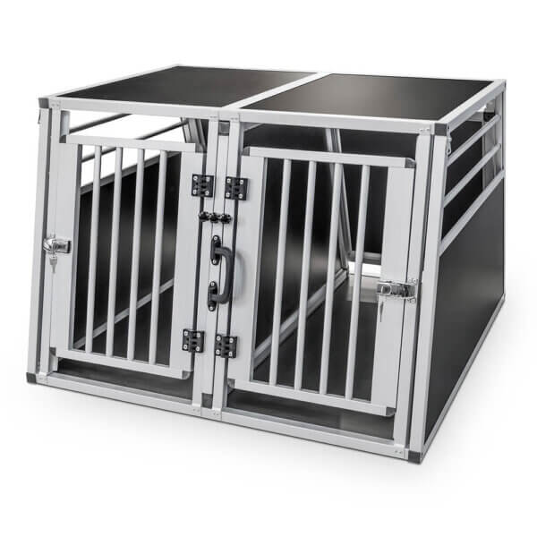Freezack Barkley - caisse de transport aluminium double pour chien