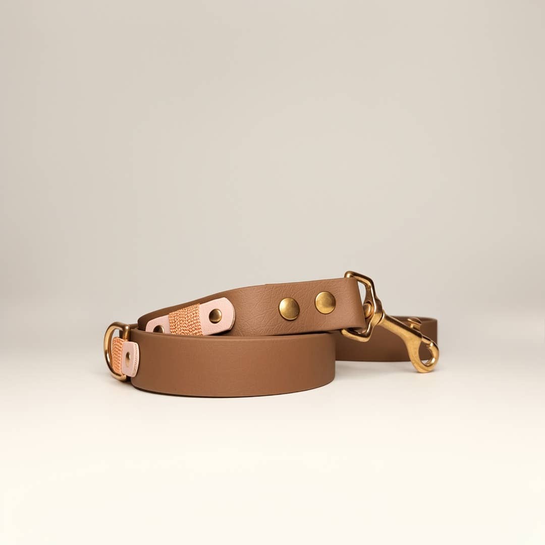 TRUFFE & FLAIR Laisse Biothane Signature - Marron