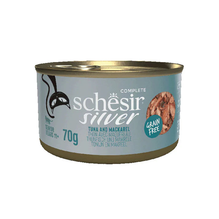 SCHESIR Silver Bouillon Boite Thon Maquereau 70g