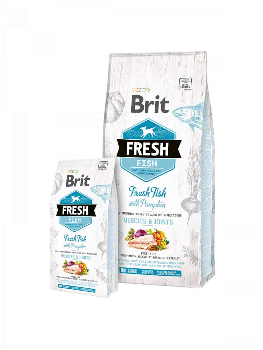 Brit Fresh Dog Adulte au Poisson pour des Muscles & Articulations