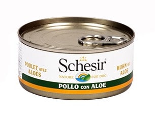 SCHESIR Poulet et Aloés pour chien 150g