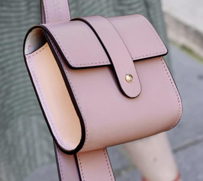 ASTRE PARIS Le Champs de Mars Sac Balade Rose Poudré