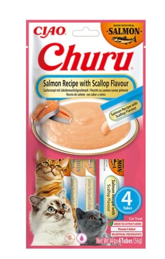 CHURU Puree Luxury Saumon Petoncle