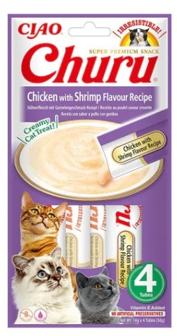 CHURU Puree Poulet Crevette 30g
