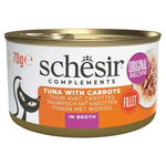 SCHESIR Boîte Bouillon Thon Carottes 70g