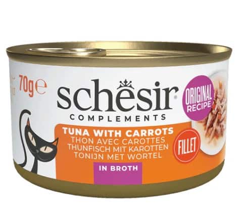 SCHESIR Boîte Bouillon Thon Carottes 70g