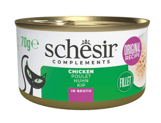 SCHESIR Boîte Bouillon Filet de Poulet 70g