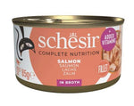 SCHESIR Boîte Eau de Cuisson Saumon 85g
