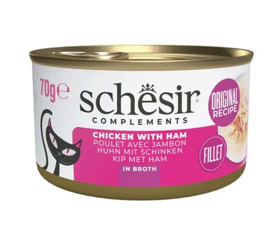 SCHESIR Boîte Bouillon Poulet Jambon 70g