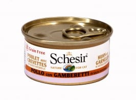 SCHESIR Poulet et Crevettes 70g