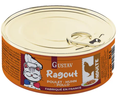 Gustav Stew Chicken Cat 85g