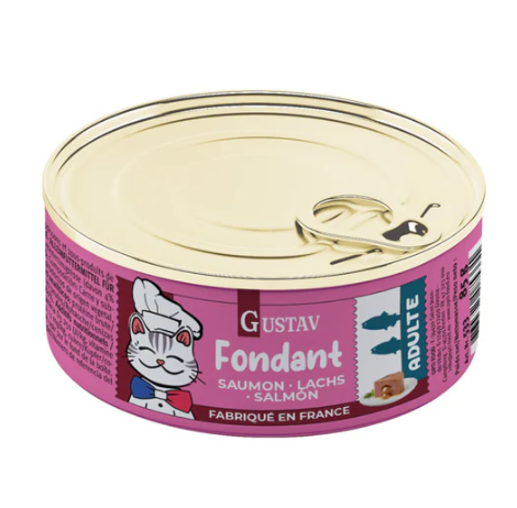 Gustav Fondant Salmon Cat 85g