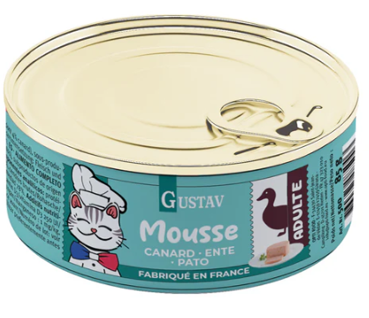 Gustav Mousse Chat Canard 85g