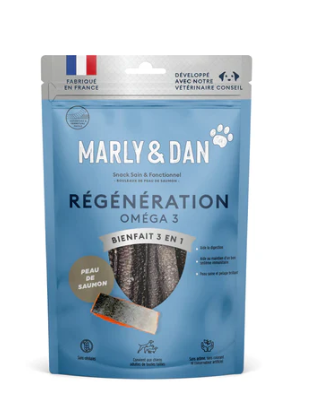Marly & Dan Régénération Oméga 3 Hund 60g