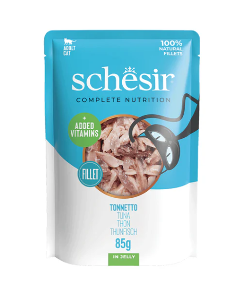 SCHESIR Beutel in Gelee Thunfisch 85g
