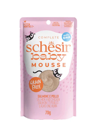 SCHESIR Beutel Baby Mousse Lachs 70g