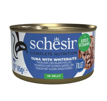 SCHESIR Dose in Gelee Thunfisch Blanchailles 85g