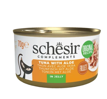 SCHESIR Dose in Gelee Thunfisch Aloés 85g