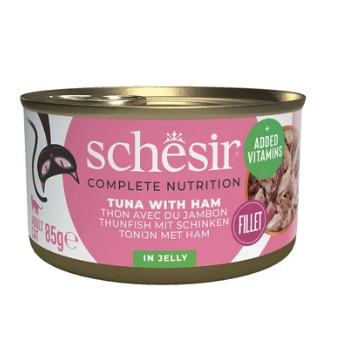 SCHESIR Dose in Gelee Thunfisch Schinken 85g