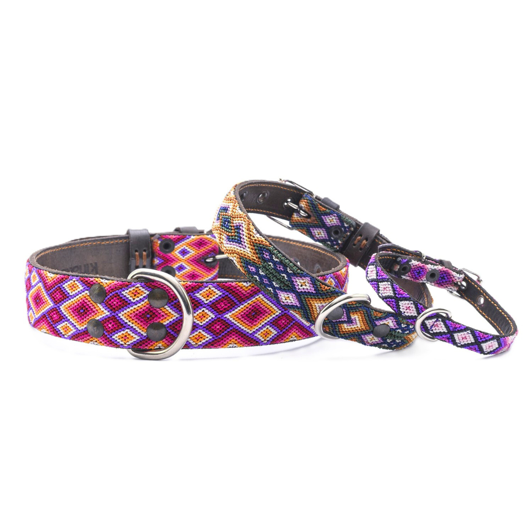 Collier pour chien KINAKÚ MAYAN SPIRIT (coloris assortis)