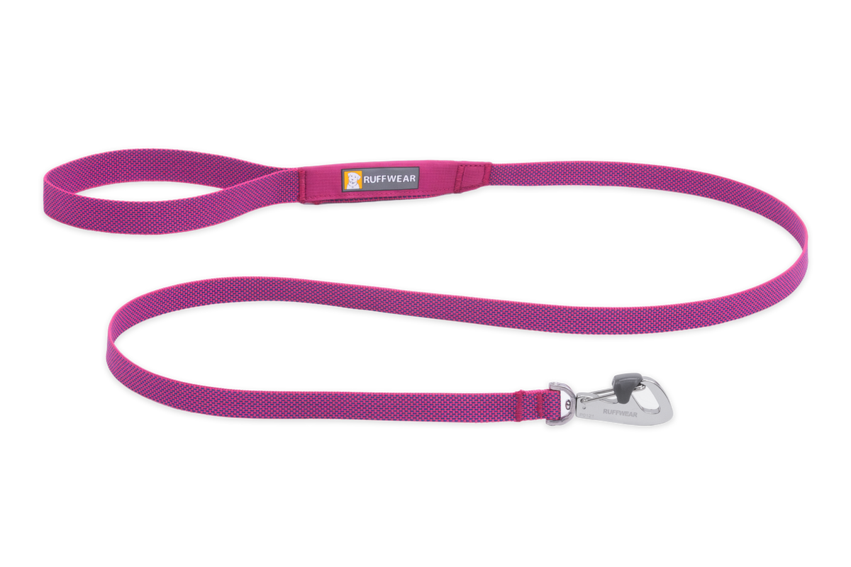 RUFFWEAR Laisse Légère HI & LIGHT pour chien - Alpenglow Pink