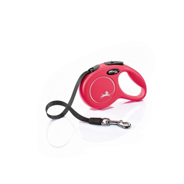 FLEXI Laisse New Classic Sangle Rouge