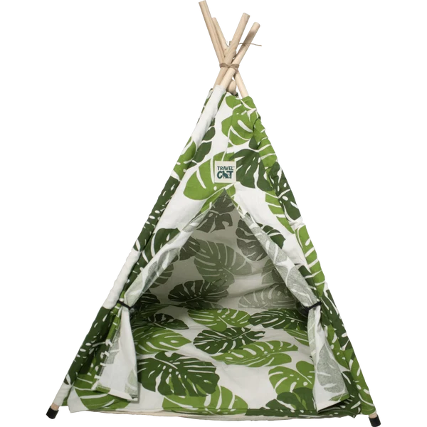 Travel Cat Tente-lit Monstera pour chat