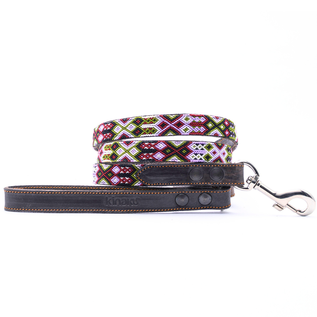 Laisse pour chien KINAKÚ Holbox – Mayan Spirit