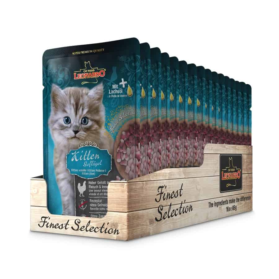 LEONARDO Finest Selection Kitten Volaille 85g