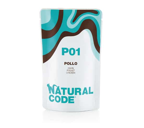 NATURAL CODE POUCH poulet 70g