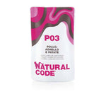 NATURAL CODE POUCH Poulet, Agneau et Patates 70g