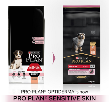 PURINA PRO Medium Puppy Sensitive Skin 3kg