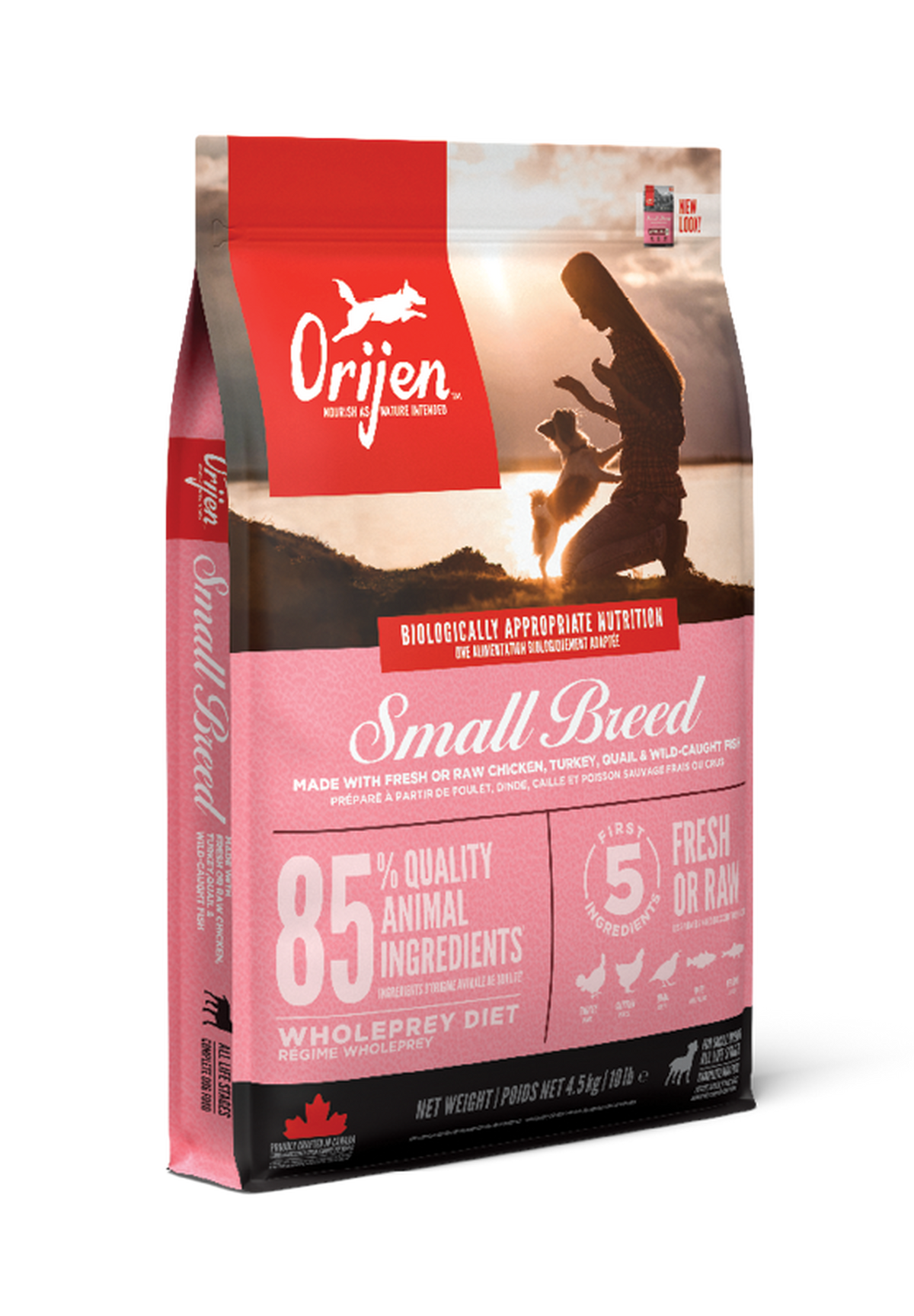 ORIJEN Small Breed — packshot officiel HD