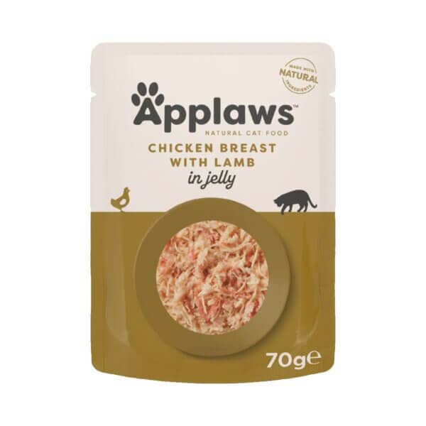 APPLAWS Sachet Gelée Poulet Agneau 70g