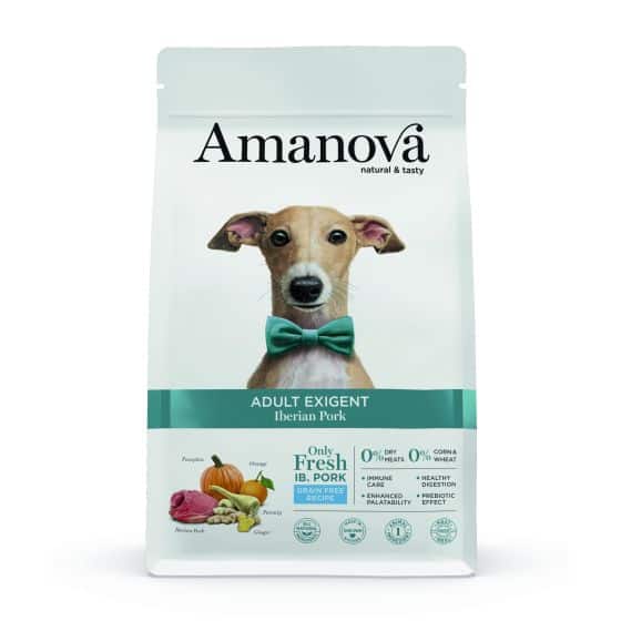 AMANNOVA No Grain All Breeds Exigent Iberian Pork