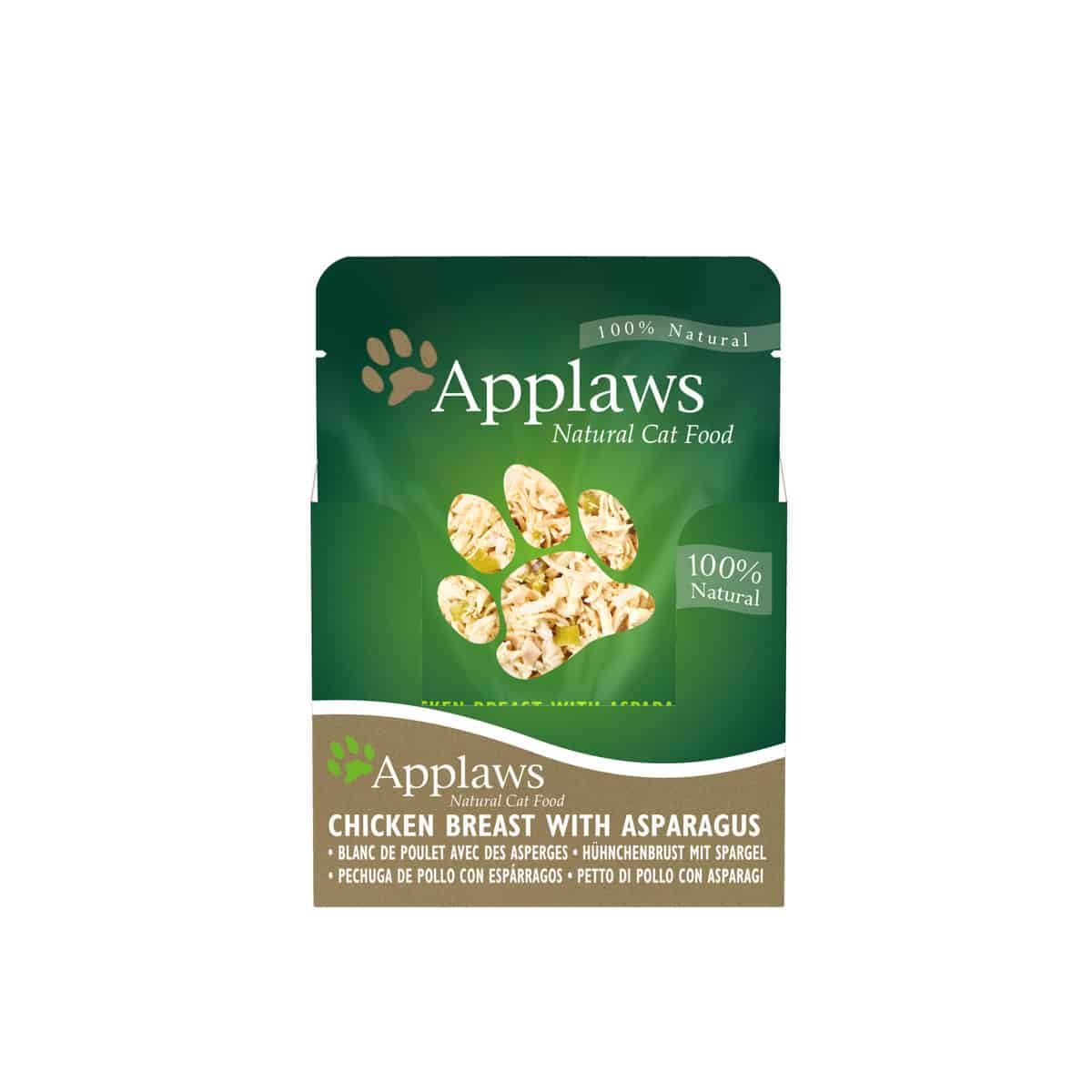 APPLAWS Poulet Asperges 70g